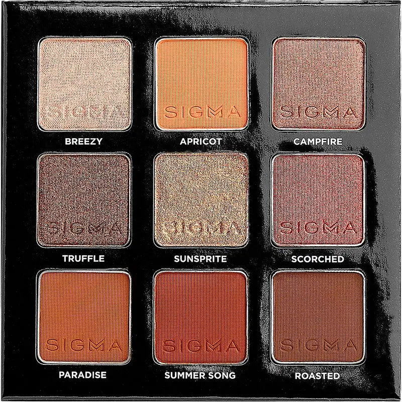 Sigma Beauty Fiery Eyeshadow Palette 3 Sigma Beauty Fiery Eyeshadow Palette