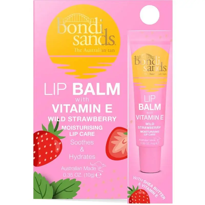 Bondi Sands SPF 50+ Lip Balm Strawberry 3 Bondi Sands SPF 50+ Lip Balm Strawberry
