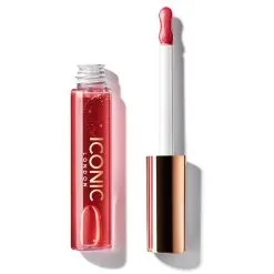 ICONIC London Lustre Lip Oil One To Watch, Red