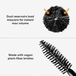 BareMinerals Maximist Volumizing Phyto-Fiber Mascara, Beauty To Go Black 4,5 Ml