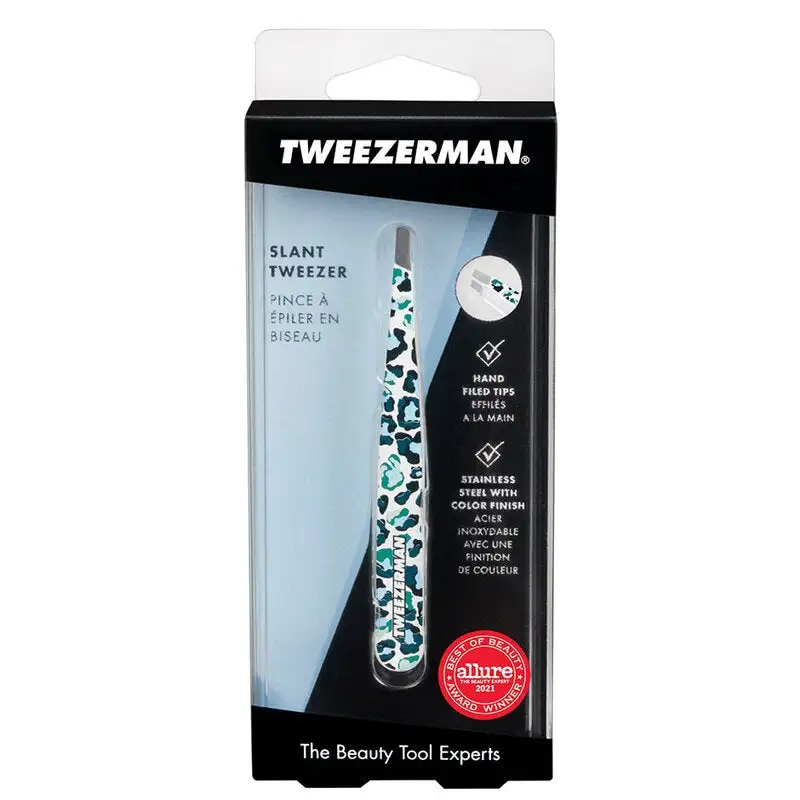 Tweezerman Slant Tweezer Leopard Print 3 Tweezerman Slant Tweezer Leopard Print