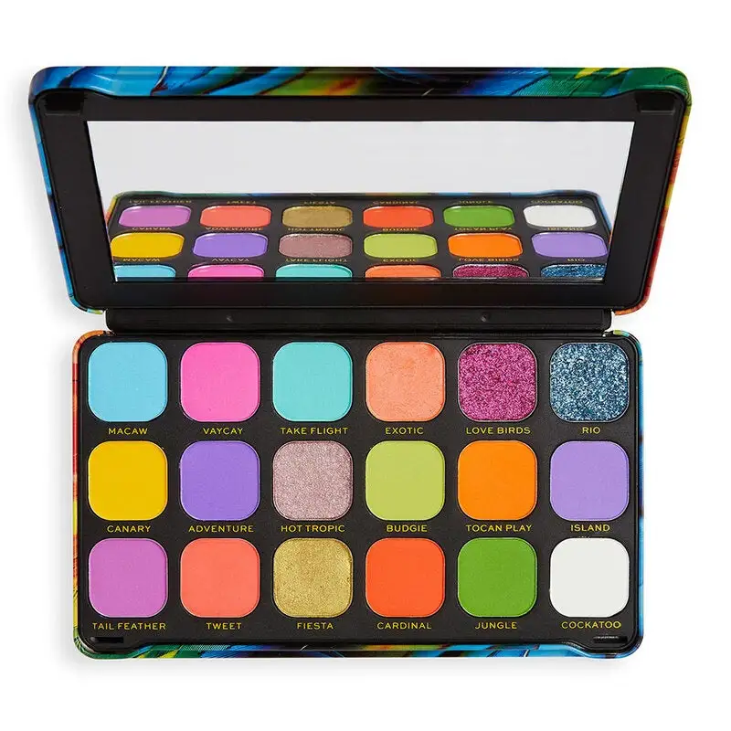 Makeup Revolution Forever Flawless Bird Of Paradise Palette 3 Makeup Revolution Forever Flawless Bird Of Paradise Palette