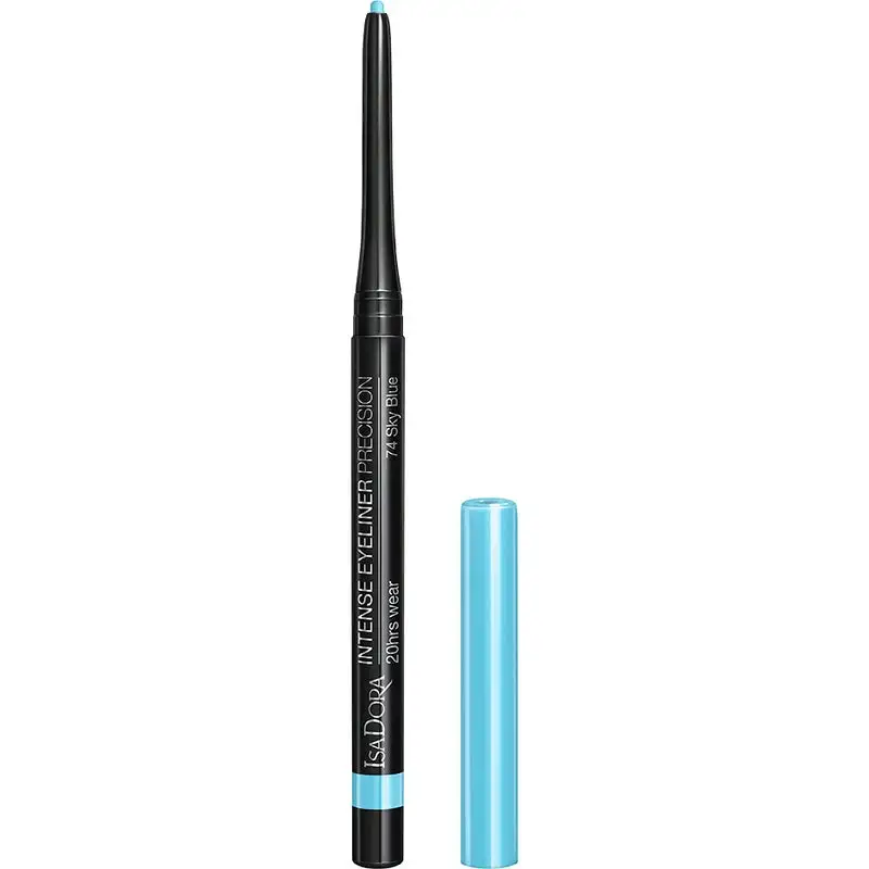 IsaDora Intense Eyeliner Precision 74 Sky Blue 5 IsaDora Intense Eyeliner Precision 74 Sky Blue - Bilde 3