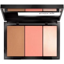 IsaDora Face Sculptor 3-in-1 Palette 60 Warm Peach