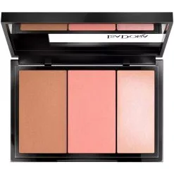 IsaDora Face Sculptor 3-in-1 Palette 62 Cool Pink