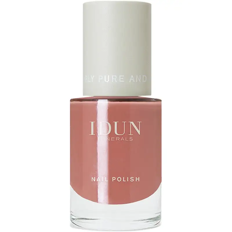 IDUN Minerals Nail Polish Topas Mauve Brown 11 Ml 4 IDUN Minerals Nail Polish Topas Mauve Brown 11 Ml - Bilde 2
