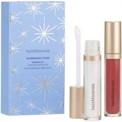 BareMinerals Shimmering Stars Mineralist Lip Gloss-Balm Duo -Dora butikk P 111444
