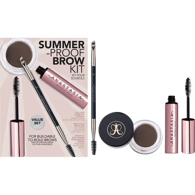 Anastasia Beverly Hills Summer Proof Brow Kit Dark Brown 6 Anastasia Beverly Hills Summer Proof Brow Kit Dark Brown - Bilde 4