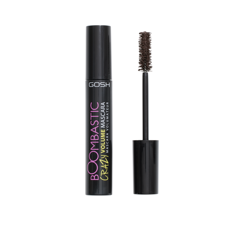 GOSH Boombastic Crazy Mascara Chocolate Brown 005 4 GOSH Boombastic Crazy Mascara Chocolate Brown 005 - Bilde 2
