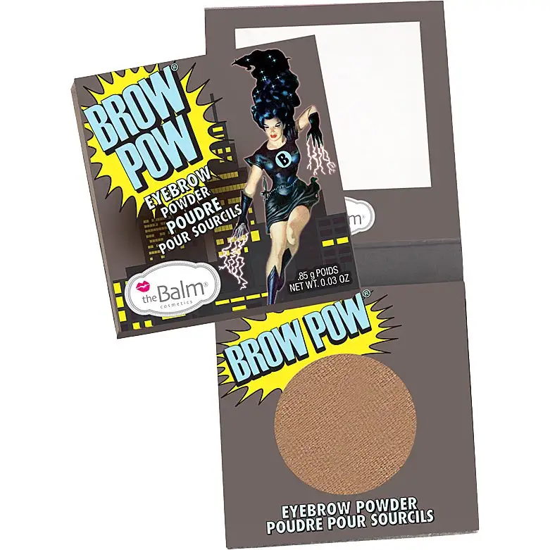The Balm Brow Pow Eyebrow Powder Blonde 3 The Balm Brow Pow Eyebrow Powder Blonde