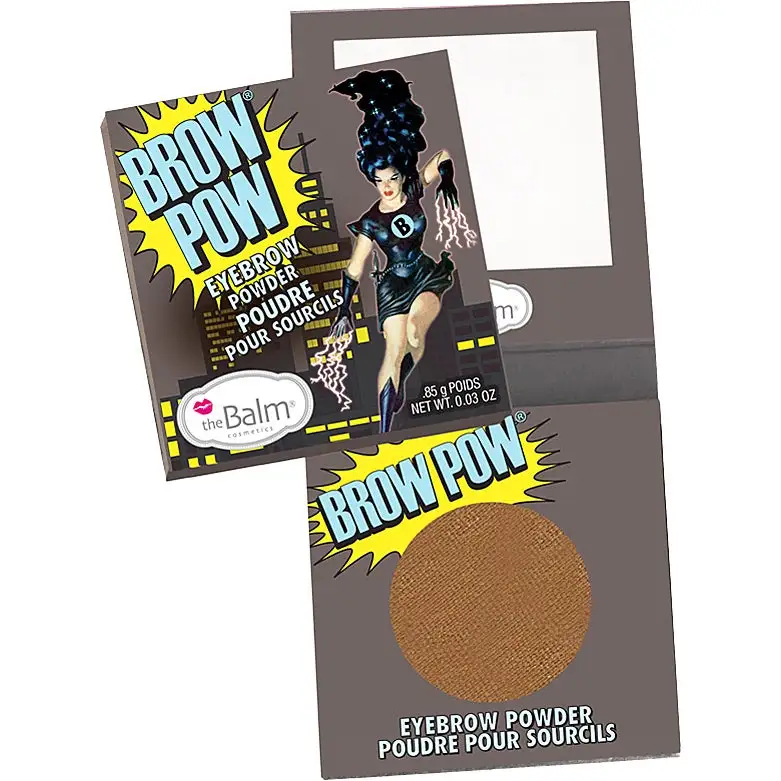 The Balm Brow Pow Eyebrow Powder Light Brown 3 The Balm Brow Pow Eyebrow Powder Light Brown