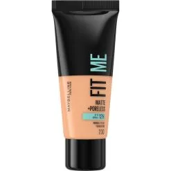 Maybelline Fit Me Matte + Poreless Foundation 230 Natural Buff -Dora butikk P 33966