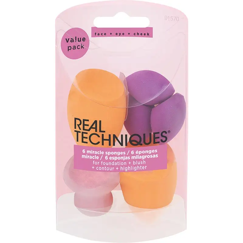 Real Techniques 6 Miracle Sponges 4 Real Techniques 6 Miracle Sponges - Bilde 2