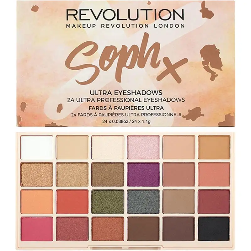 Makeup Revolution Soph Eyeshadow Palette 3 Makeup Revolution Soph Eyeshadow Palette