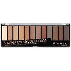 Rimmel London Magnifeyes Eyeshadow Palette 001 Nude Edition 14 G -Dora butikk P 54060