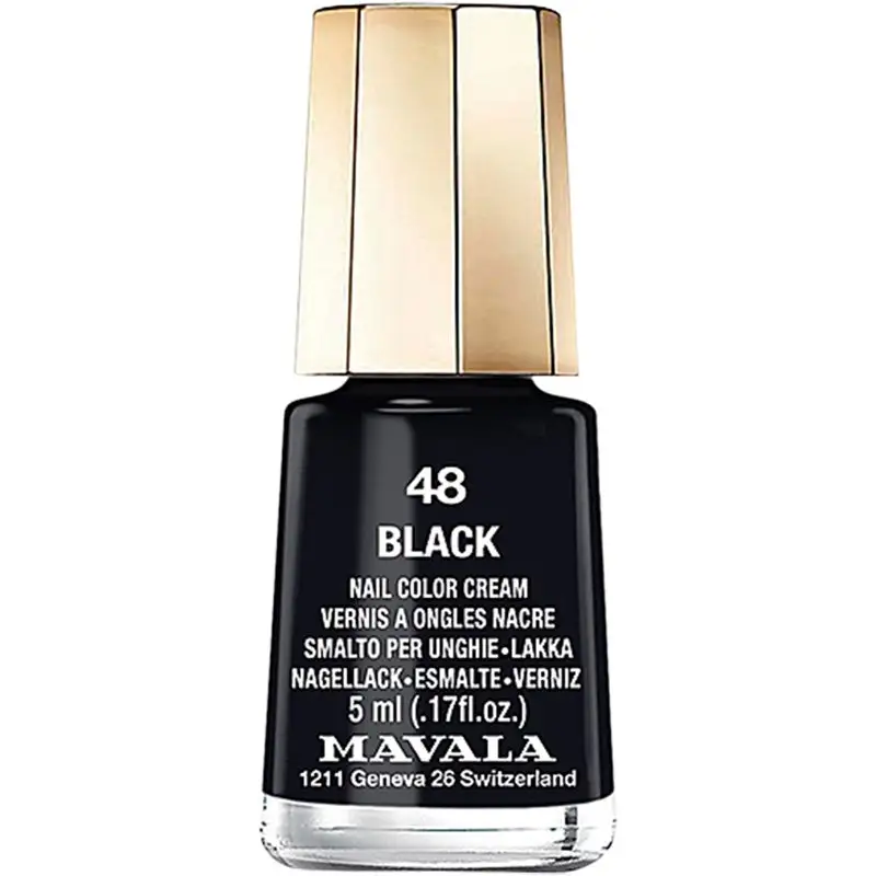 Mavala Nail Color Cream 48 Black 5 Ml 3 Mavala Nail Color Cream 48 Black 5 Ml