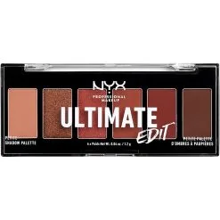 NYX Professional Makeup Ultimate Shadow Palette Petit Edition Warm Neutrals 7 NYX Professional Makeup Ultimate Shadow Palette Petit Edition Warm Neutrals -Dora butikk P 77021