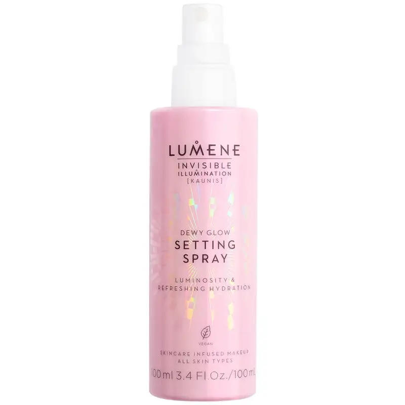 Lumene Invisible Illumination Dewy Glow Setting Spray 100 Ml 3 Lumene Invisible Illumination Dewy Glow Setting Spray 100 Ml