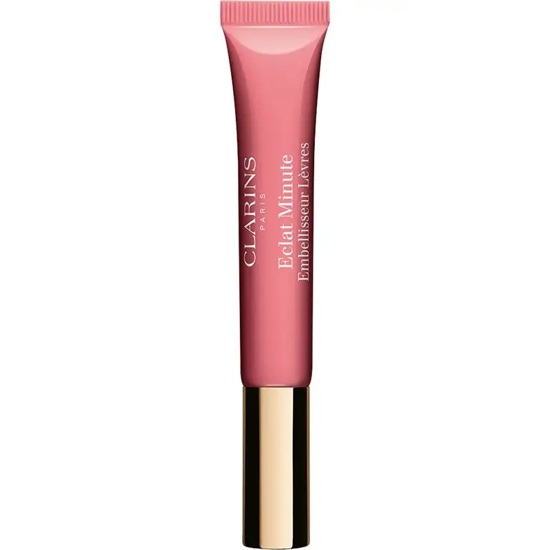 Clarins Instant Light Lip Perfector 01 Rose Shimmer 3 Clarins Instant Light Lip Perfector 01 Rose Shimmer