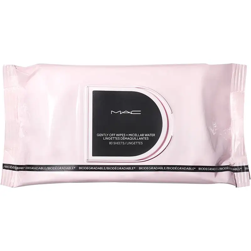 MAC Cosmetics Biodegradable Gently Off Wipes 3 MAC Cosmetics Biodegradable Gently Off Wipes