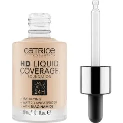 Catrice Hd Liquid Coverage Foundation 010 Light Beige