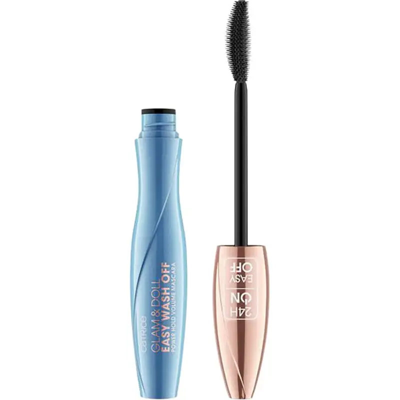Catrice Glam & Doll Easy Wash Off Power Hold Volume Mascara 010 Ultra Black 9 Ml 4 Catrice Glam & Doll Easy Wash Off Power Hold Volume Mascara 010 Ultra Black 9 Ml - Bilde 2