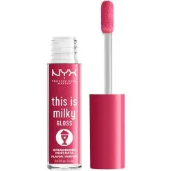 NYX Professional Makeup This Is Milky Gloss Lip Gloss Strawberry Horchata 10 -Dora butikk X 109862