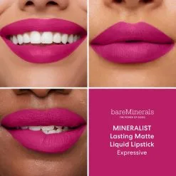 BareMinerals Mineralist Lasting Matte Liquid Lipstick Expressive 8 BareMinerals Mineralist Lasting Matte Liquid Lipstick Expressive -Dora butikk X 111478