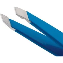 Tweezerman Mini Slant Tweezer Bahama Blue