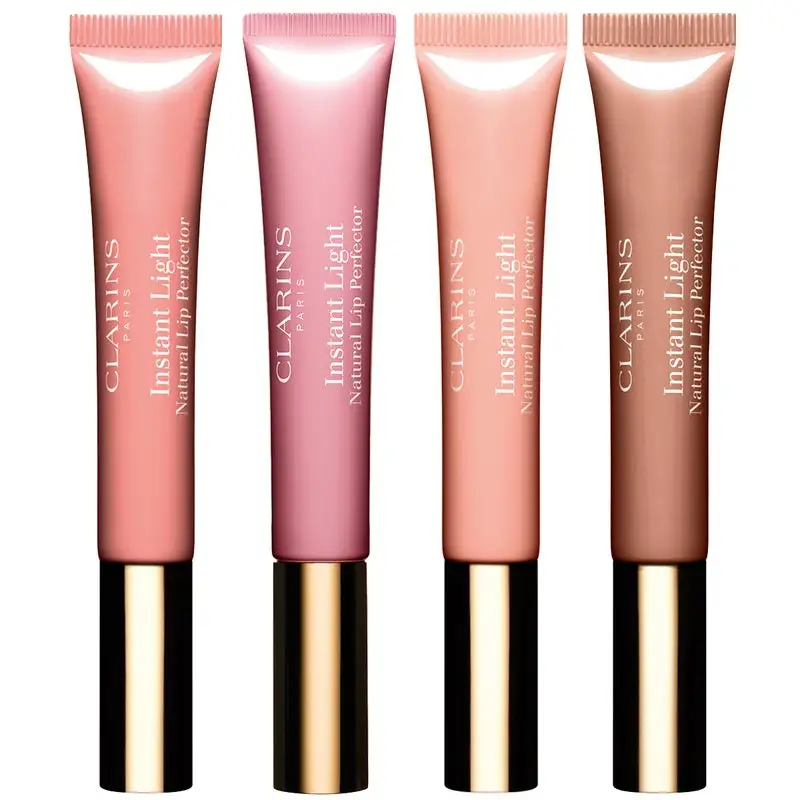 Clarins Instant Light Natural Lip Perfector 07 Toffe Pink Shimmer 3 Clarins Instant Light Natural Lip Perfector 07 Toffe Pink Shimmer