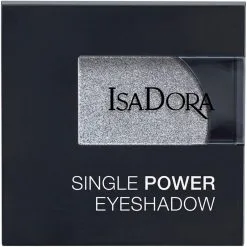 IsaDora Single Power Eyeshadow Silver Chrome