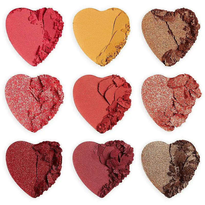 Makeup Revolution I Heart Heartbreakers Courage Eyeshadow Palette 4 Makeup Revolution I Heart Heartbreakers Courage Eyeshadow Palette - Bilde 2