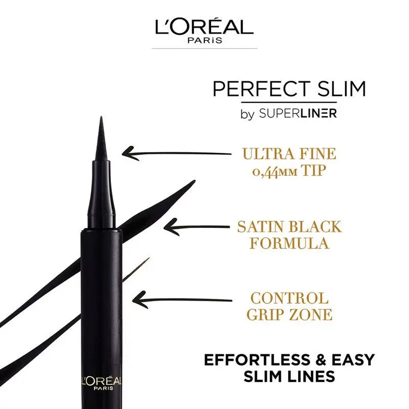 L'Oréal Paris L'Oréal Paris Superliner Perfect Slim Water-resistant & Rubproof Grey 4 L'Oréal Paris L'Oréal Paris Superliner Perfect Slim Water-resistant & Rubproof Grey - Bilde 2