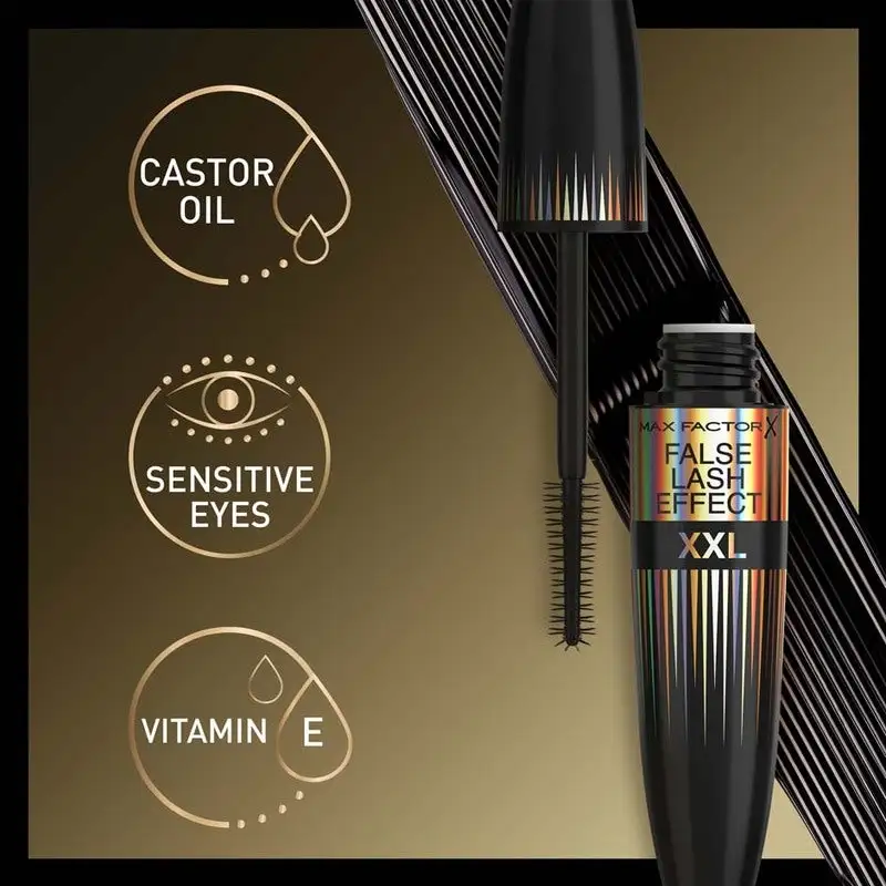 Max Factor False Lash Effect XXL Mascara 01 Black 12 Ml 5 Max Factor False Lash Effect XXL Mascara 01 Black 12 Ml - Bilde 3