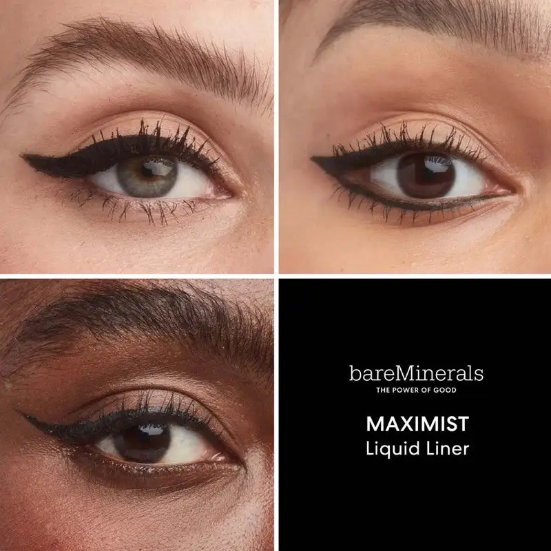 BareMinerals Maximist Liquid Eyeliner Black 4 Ml 5 BareMinerals Maximist Liquid Eyeliner Black 4 Ml - Bilde 3