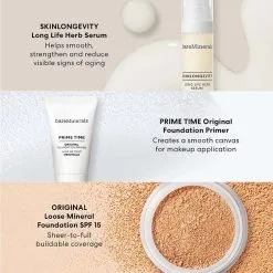 BareMinerals I Am An Original Get Started Kit Fairly Light Fair Skin With Neutral To Warm Undertone 9 BareMinerals I Am An Original Get Started Kit Fairly Light Fair Skin With Neutral To Warm Undertone -Dora butikk Y 107012