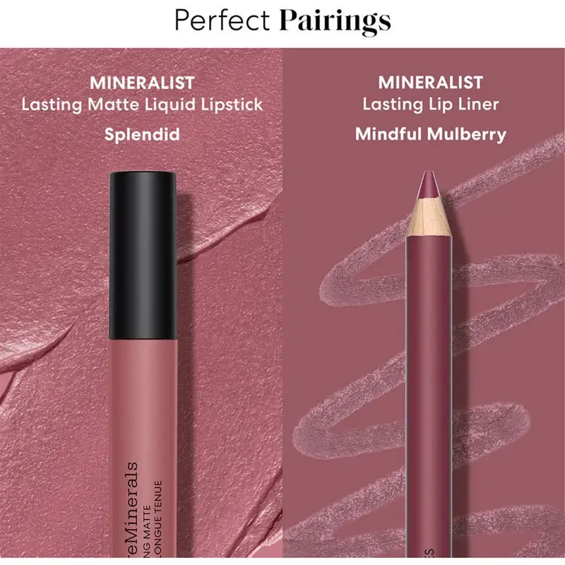 BareMinerals Mineralist Lasting Matte Liquid Lipstick Expressive 5 BareMinerals Mineralist Lasting Matte Liquid Lipstick Expressive - Bilde 3