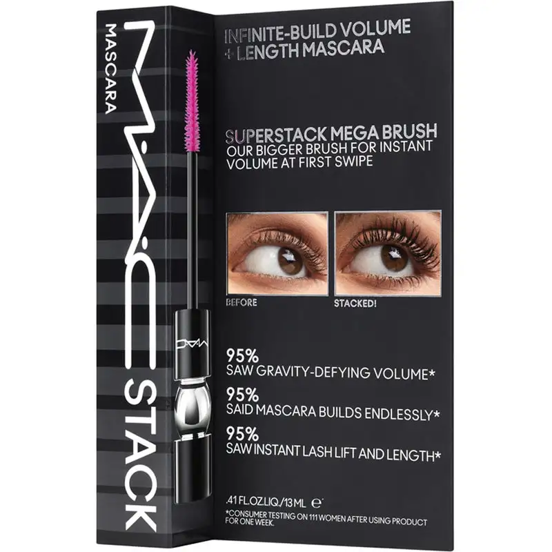 MAC Cosmetics Macstack Mascara Black Stack 12 Ml 5 MAC Cosmetics Macstack Mascara Black Stack 12 Ml - Bilde 3