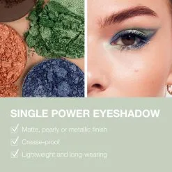 IsaDora Single Power Eyeshadow Starry Blue -Dora butikk Z 108851
