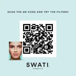 SWATI Cosmetics Turquoise 1 Month 2 St -Dora butikk Z 87998