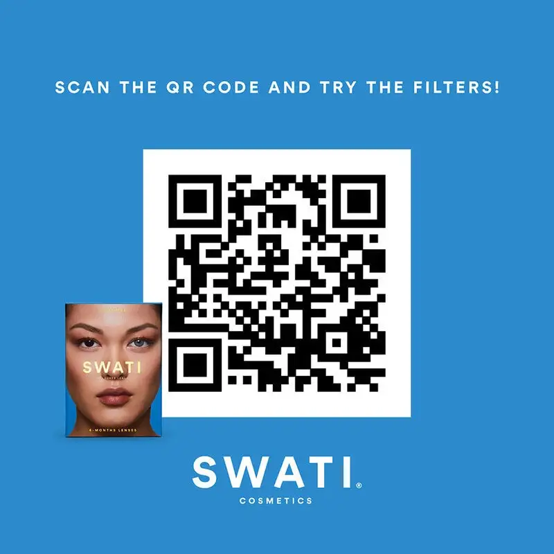 SWATI Cosmetics Sapphire 1 Month 2 St 6 SWATI Cosmetics Sapphire 1 Month 2 St - Bilde 4