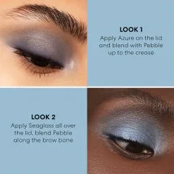 BareMinerals Mineralist Eyeshadow Palette Stonewashed Cool Greys & Blues -Dora butikk Z 99030